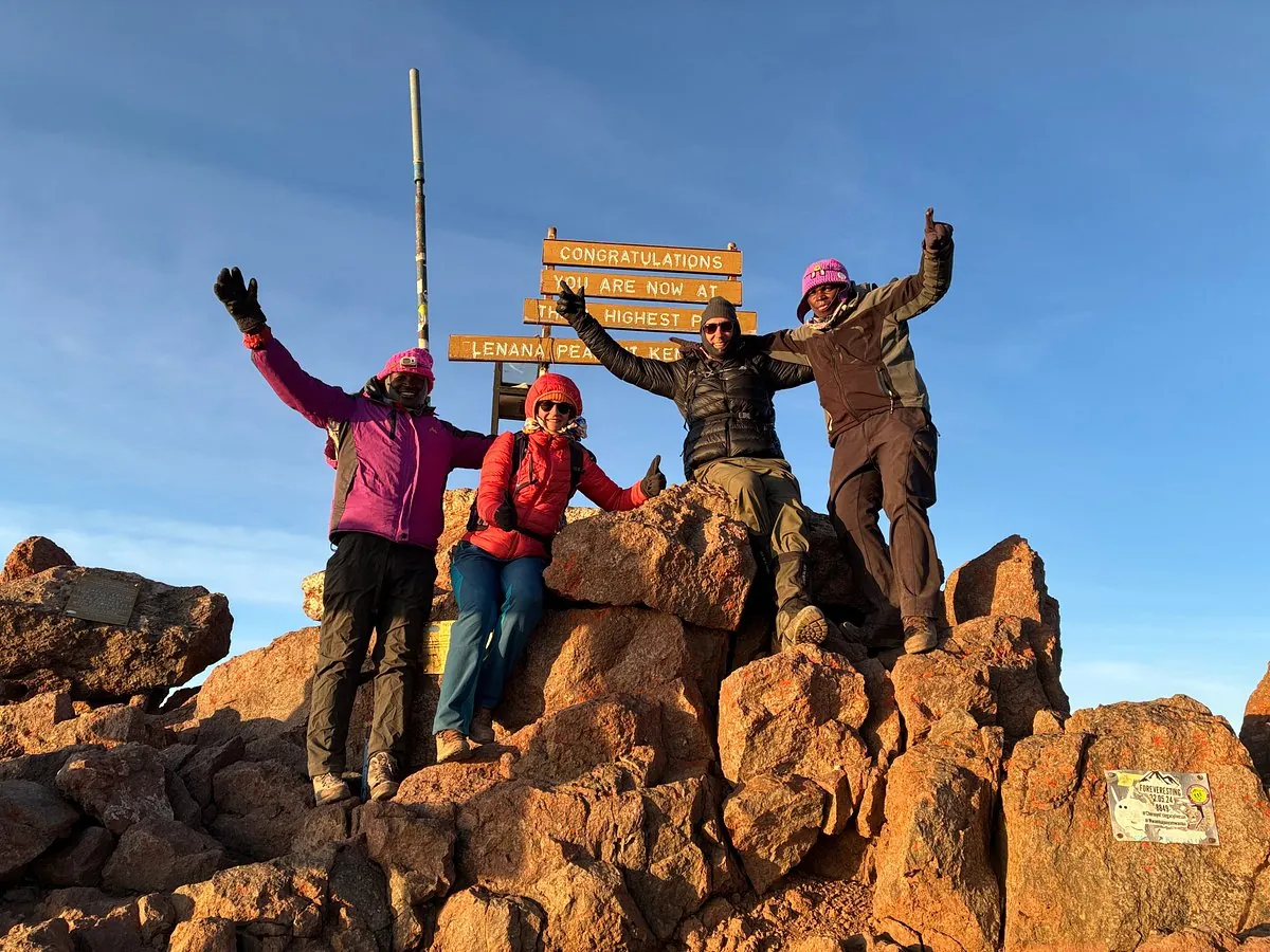 5 Days Mount Kenya Climbing – Sirimon to Chogoria Route — Mount Kenya